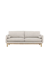 Olympos 3 - Sitzer Sofa - beige/Polyester - 3 - Sitzer Sofas - ALVAHOME
