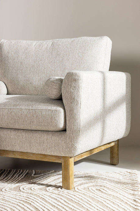 Olympos Sessel - beige/Polyester - Sessel - ALVAHOME