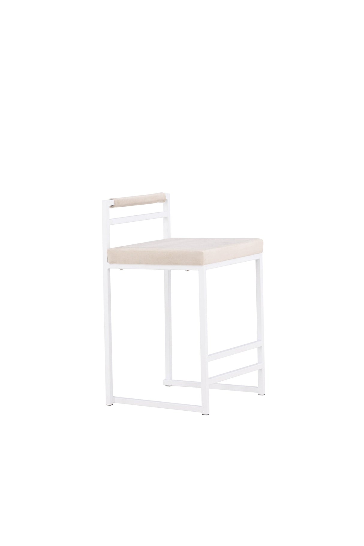 Opelika Barhocker - beige/Polyester - Samt - Barhocker - ALVAHOME