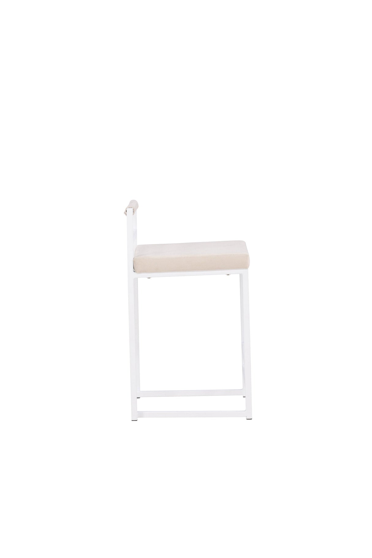 Opelika Barhocker - beige/Polyester - Samt - Barhocker - ALVAHOME