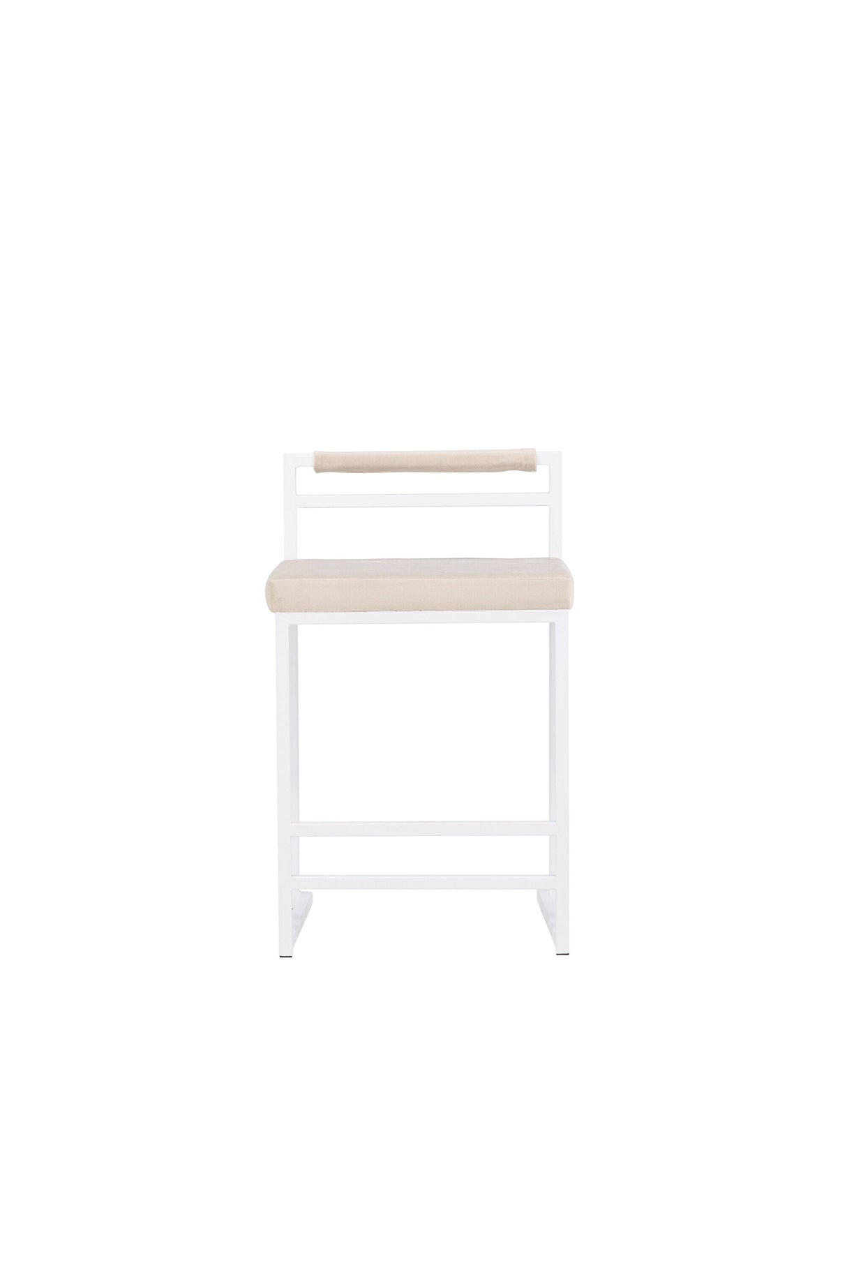 Opelika Barhocker - beige/Polyester - Samt - Barhocker - ALVAHOME