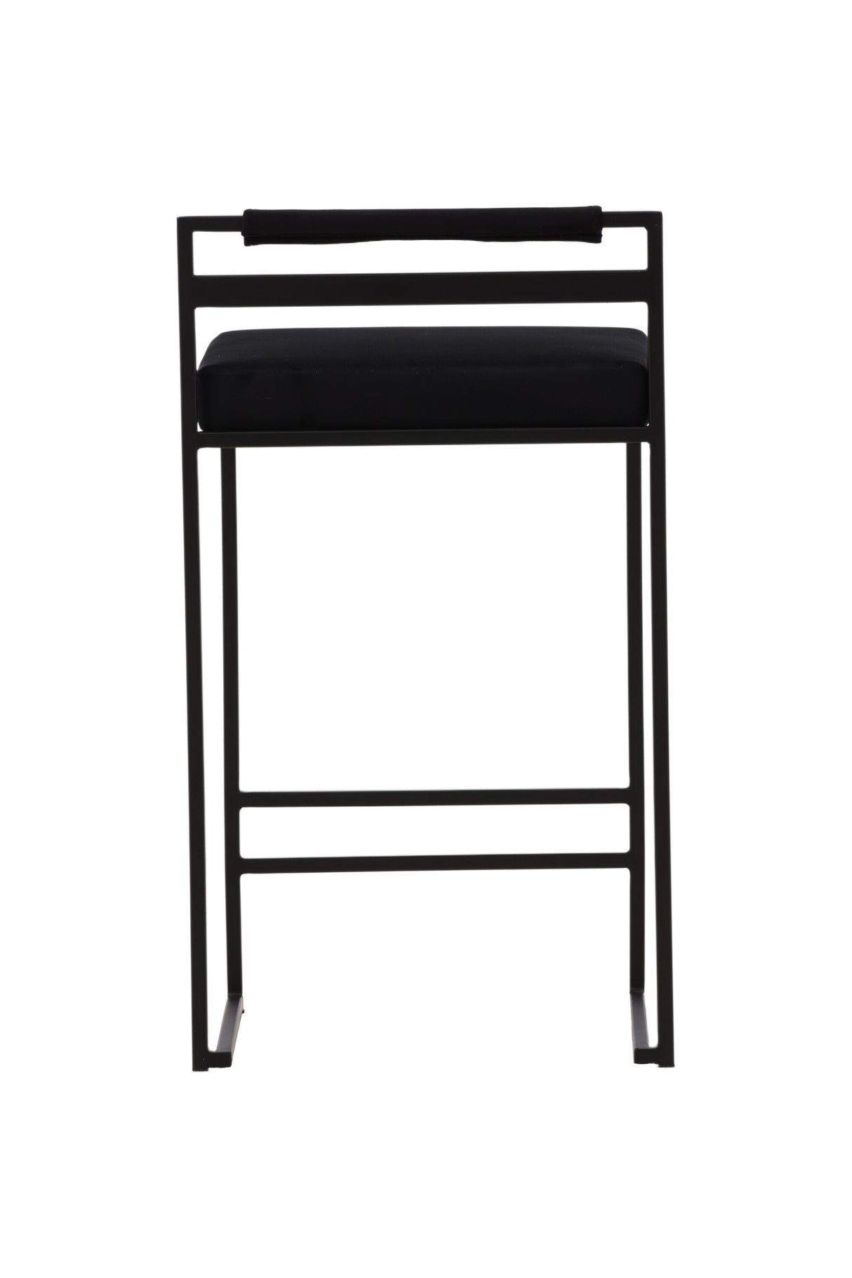 Opelika Barhocker - schwarz/Stahl - Barhocker - ALVAHOME