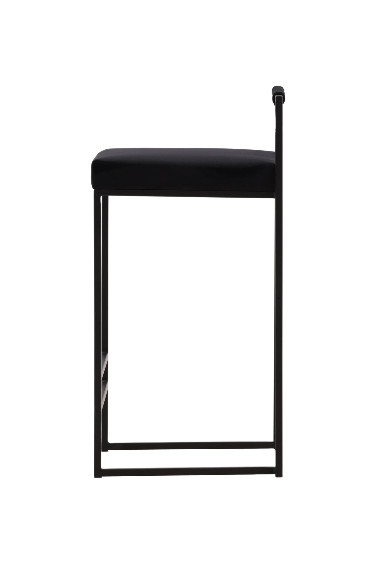 Opelika Barhocker - schwarz/Stahl - Barhocker - ALVAHOME