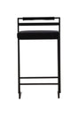 Opelika Barhocker - schwarz/Stahl - Barhocker - ALVAHOME