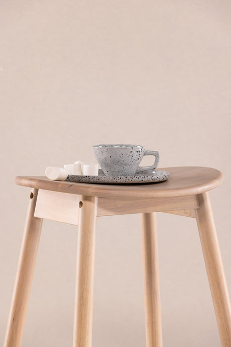 Orust Barhocker - white - wash/Gummiholz - Barhocker - ALVAHOME