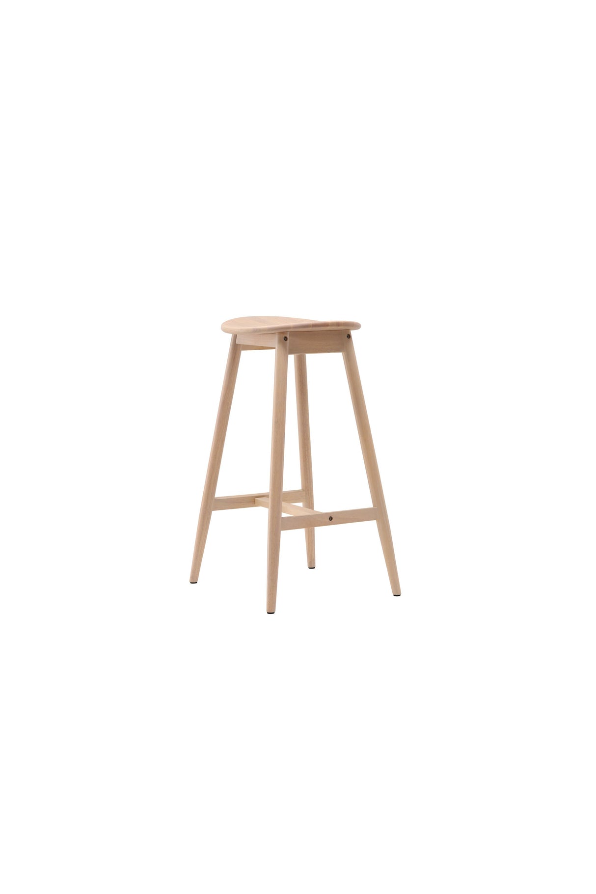 Orust Barhocker - white - wash/Gummiholz - Barhocker - ALVAHOME