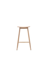 Orust Barhocker - white - wash/Gummiholz - Barhocker - ALVAHOME