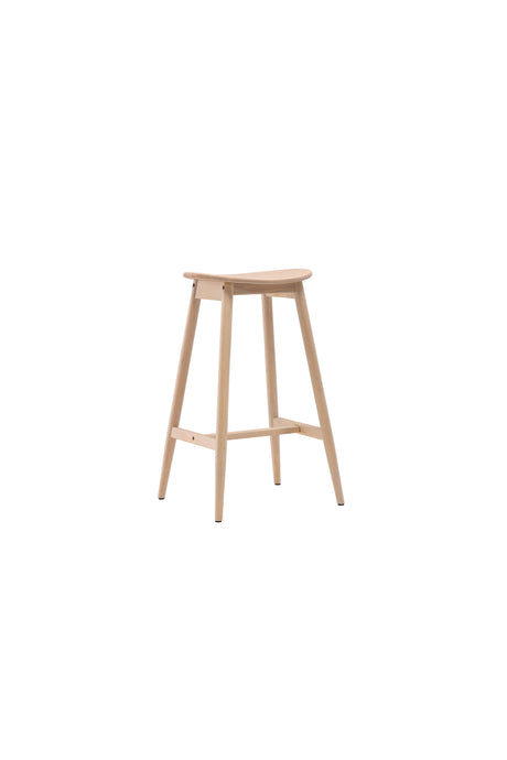 Orust Barhocker - white - wash/Gummiholz - Barhocker - ALVAHOME