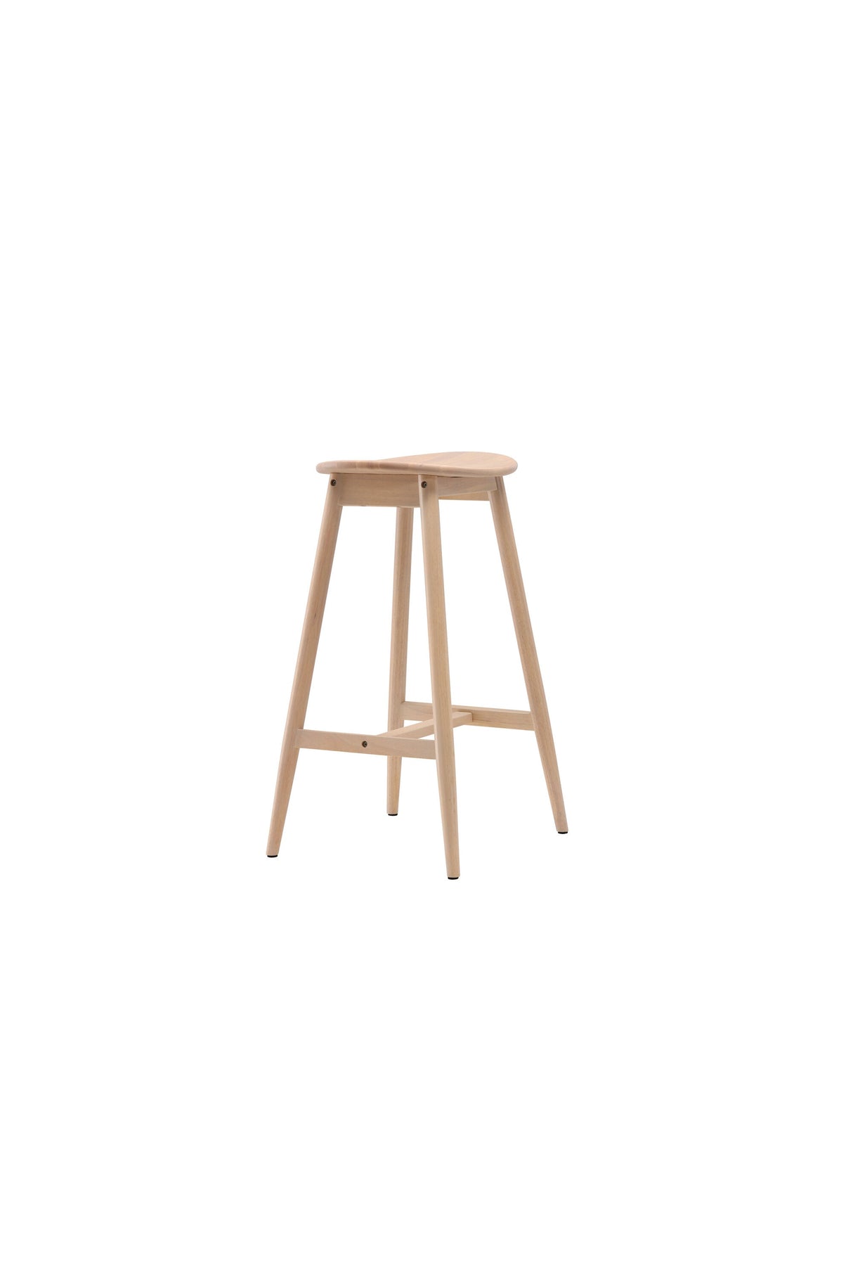 Orust Barhocker - white - wash/Gummiholz - Barhocker - ALVAHOME