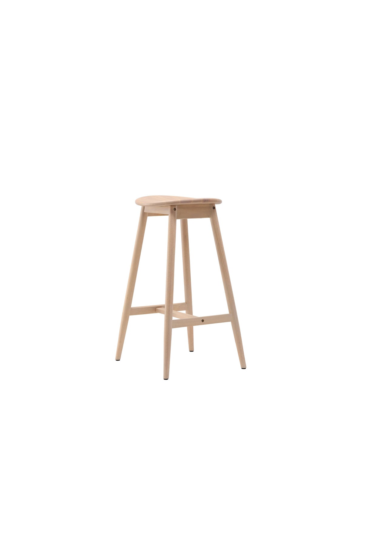 Orust Barhocker - white - wash/Gummiholz - Barhocker - ALVAHOME