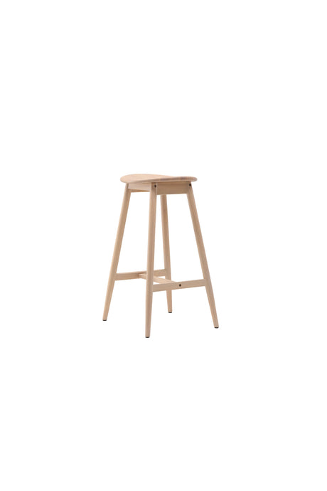 Orust Barhocker - white - wash/Gummiholz - Barhocker - ALVAHOME
