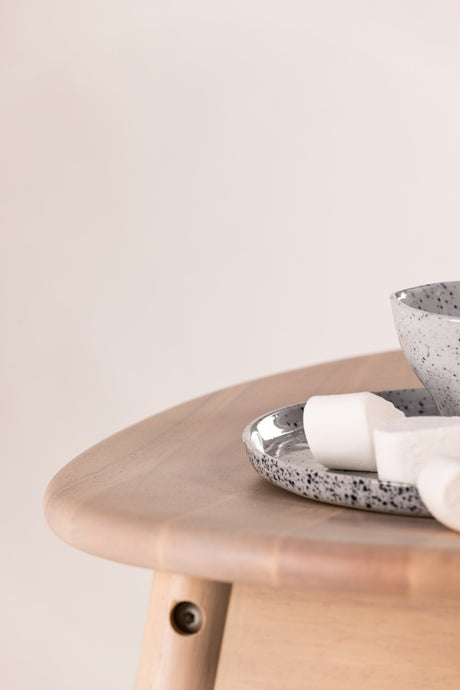 Orust Barhocker - white - wash/Gummiholz - Barhocker - ALVAHOME