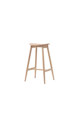 Orust Barhocker - white - wash/Gummiholz - Barhocker - ALVAHOME