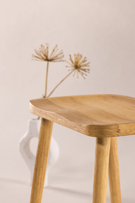 Orust Hocker - natur/Teak - Hocker - ALVAHOME