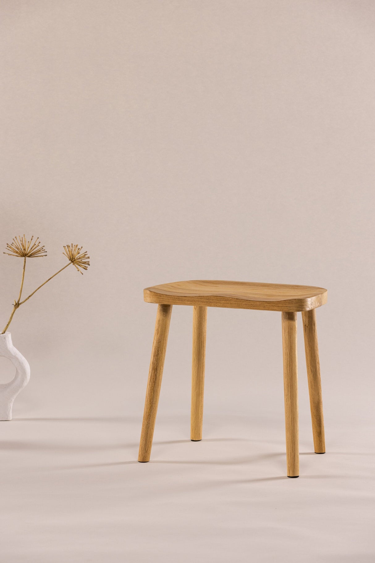 Orust Hocker - natur/Teak - Hocker - ALVAHOME