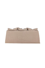 Oskarshamn 3 - Sitzer Sofa - braun/Baumwolle - 3 - Sitzer Sofas - ALVAHOME