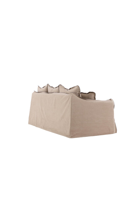 Oskarshamn 3 - Sitzer Sofa - braun/Baumwolle - 3 - Sitzer Sofas - ALVAHOME