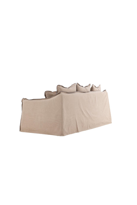 Oskarshamn 3 - Sitzer Sofa - braun/Baumwolle - 3 - Sitzer Sofas - ALVAHOME