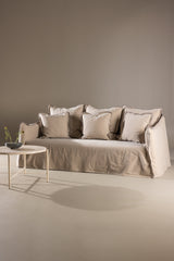 Oskarshamn 3 - Sitzer Sofa - braun/Baumwolle - 3 - Sitzer Sofas - ALVAHOME
