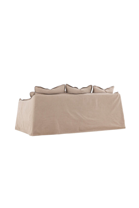 Oskarshamn 3 - Sitzer Sofa - braun/Baumwolle - 3 - Sitzer Sofas - ALVAHOME
