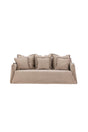 Oskarshamn 3 - Sitzer Sofa - braun/Baumwolle - 3 - Sitzer Sofas - ALVAHOME