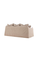 Oskarshamn 3 - Sitzer Sofa - braun/Baumwolle - 3 - Sitzer Sofas - ALVAHOME