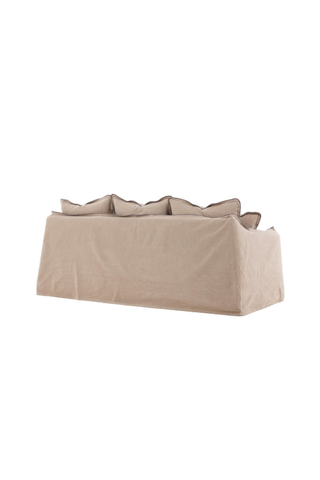 Oskarshamn 3 - Sitzer Sofa - braun/Baumwolle - 3 - Sitzer Sofas - ALVAHOME