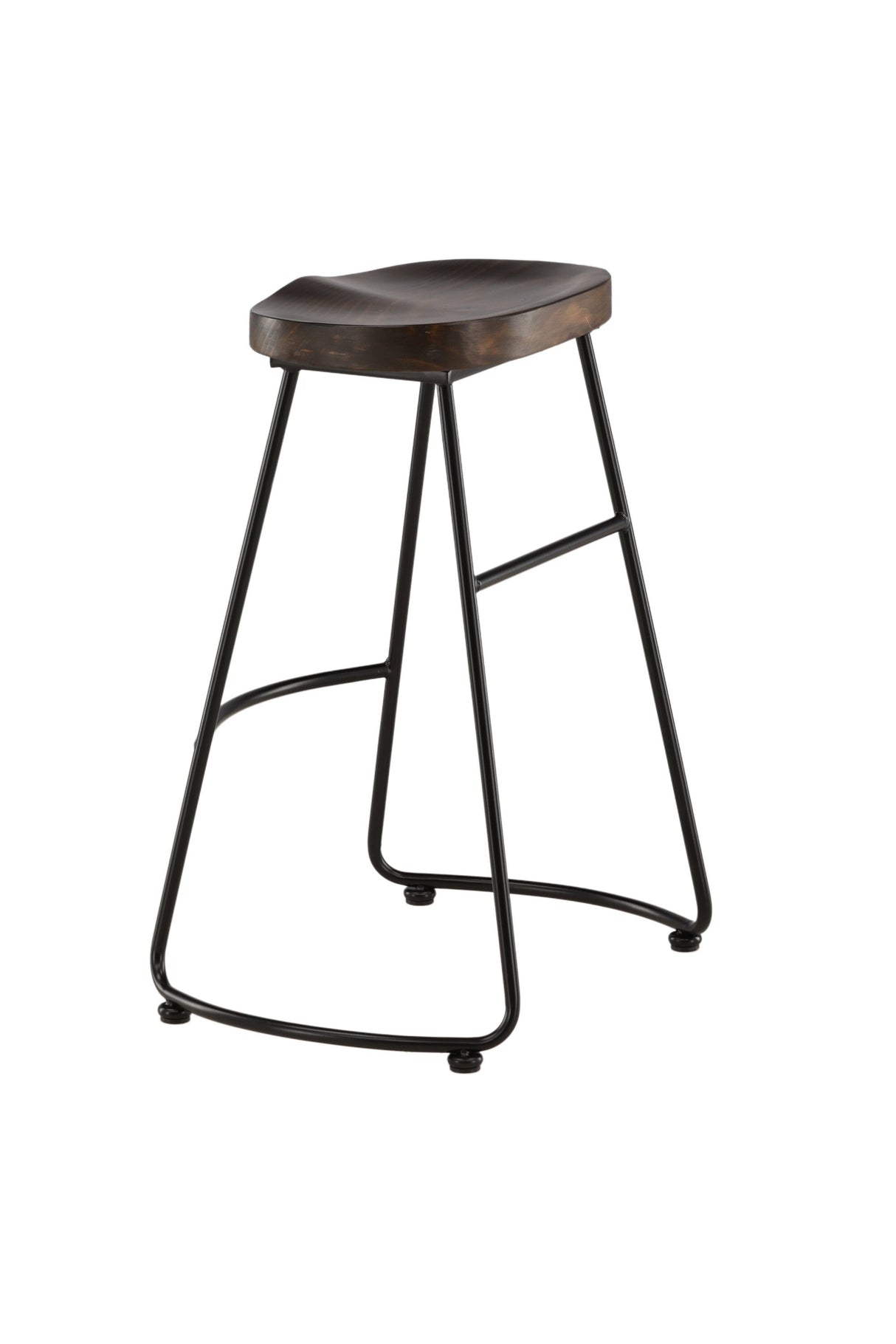 Ozark Barhocker - schwarz/Stahl - Barhocker - ALVAHOME