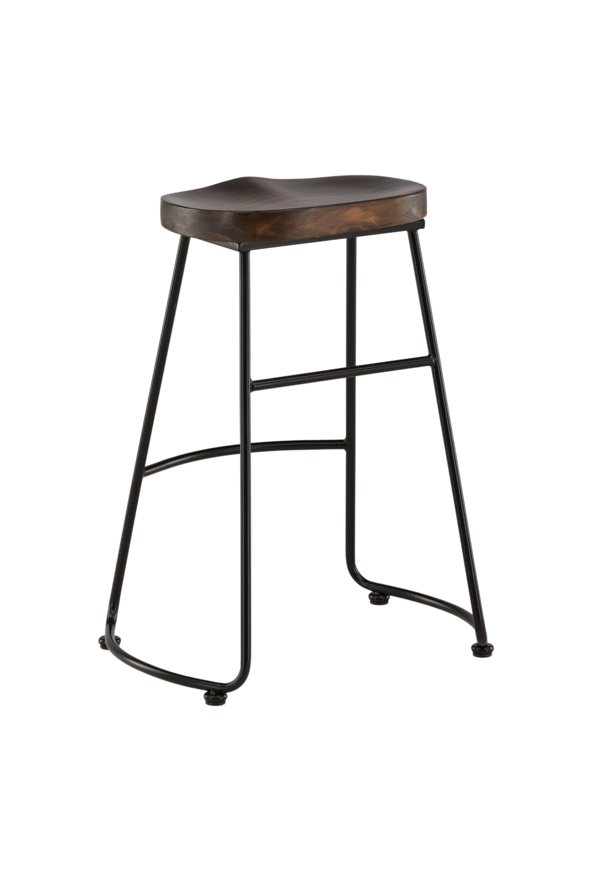 Ozark Barhocker - schwarz/Stahl - Barhocker - ALVAHOME