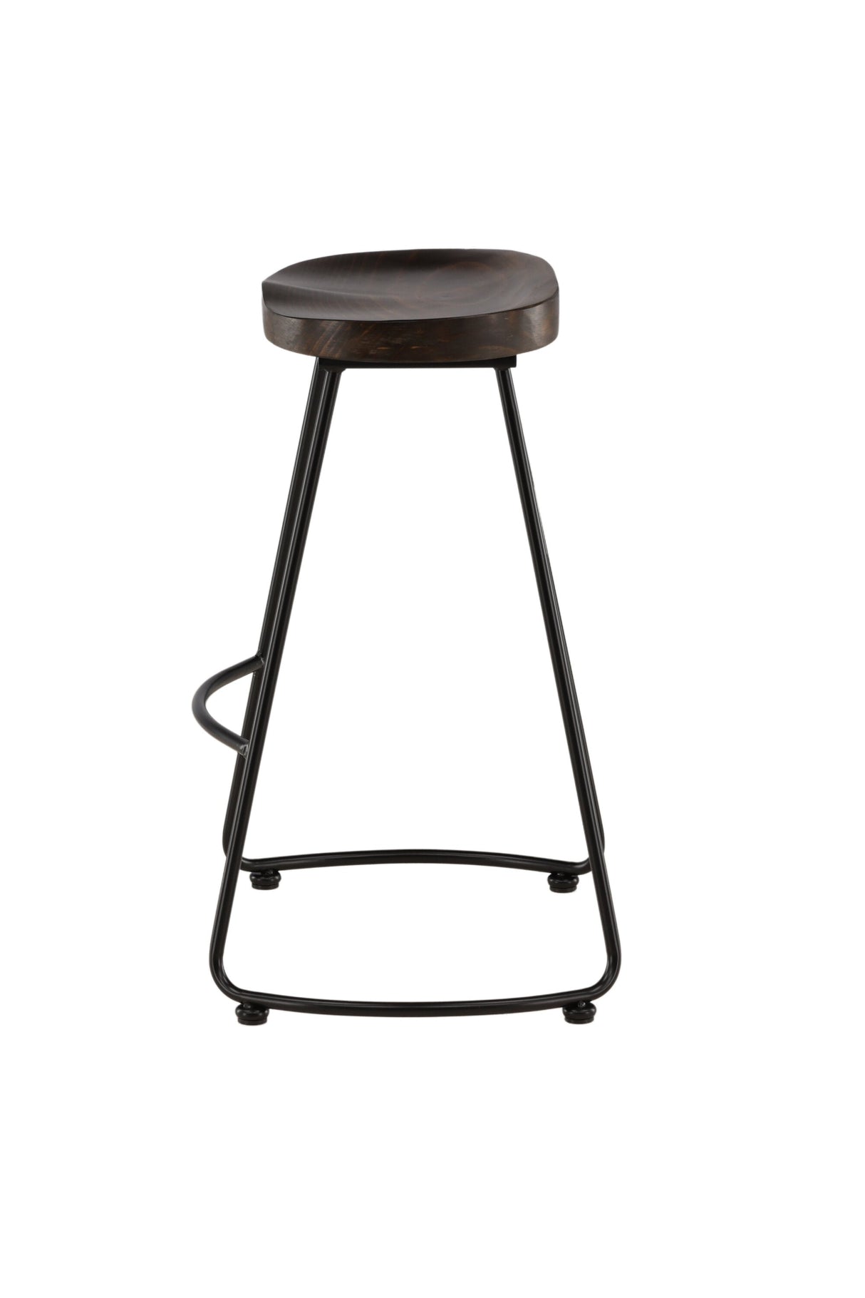 Ozark Barhocker - schwarz/Stahl - Barhocker - ALVAHOME