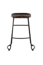 Ozark Barhocker - schwarz/Stahl - Barhocker - ALVAHOME