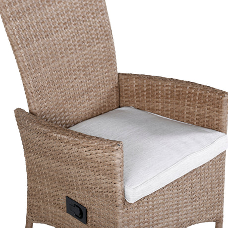 Padova Outdoor - Liegestuhl - natur/Weidengeflecht - Outdoor - Liegestühle - ALVAHOME