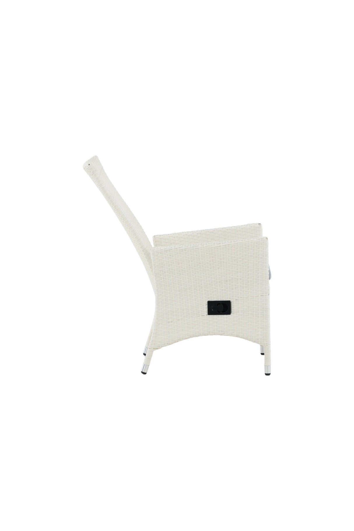 Padova Outdoor - Liegestuhl - weiß/Weidengeflecht - Outdoor - Liegestühle - ALVAHOME
