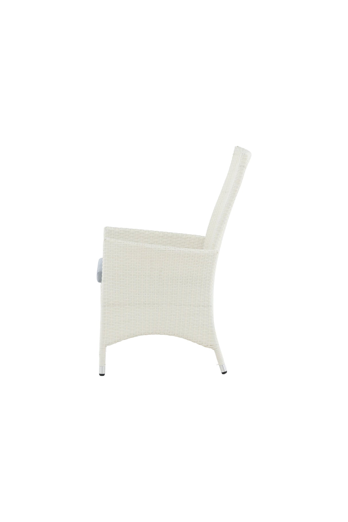 Padova Outdoor - Liegestuhl - weiß/Weidengeflecht - Outdoor - Liegestühle - ALVAHOME