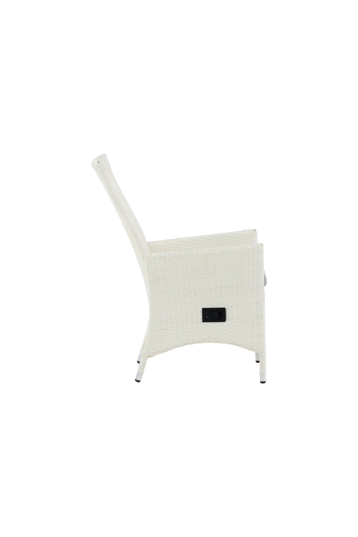 Padova Outdoor - Liegestuhl - weiß/Weidengeflecht - Outdoor - Liegestühle - ALVAHOME