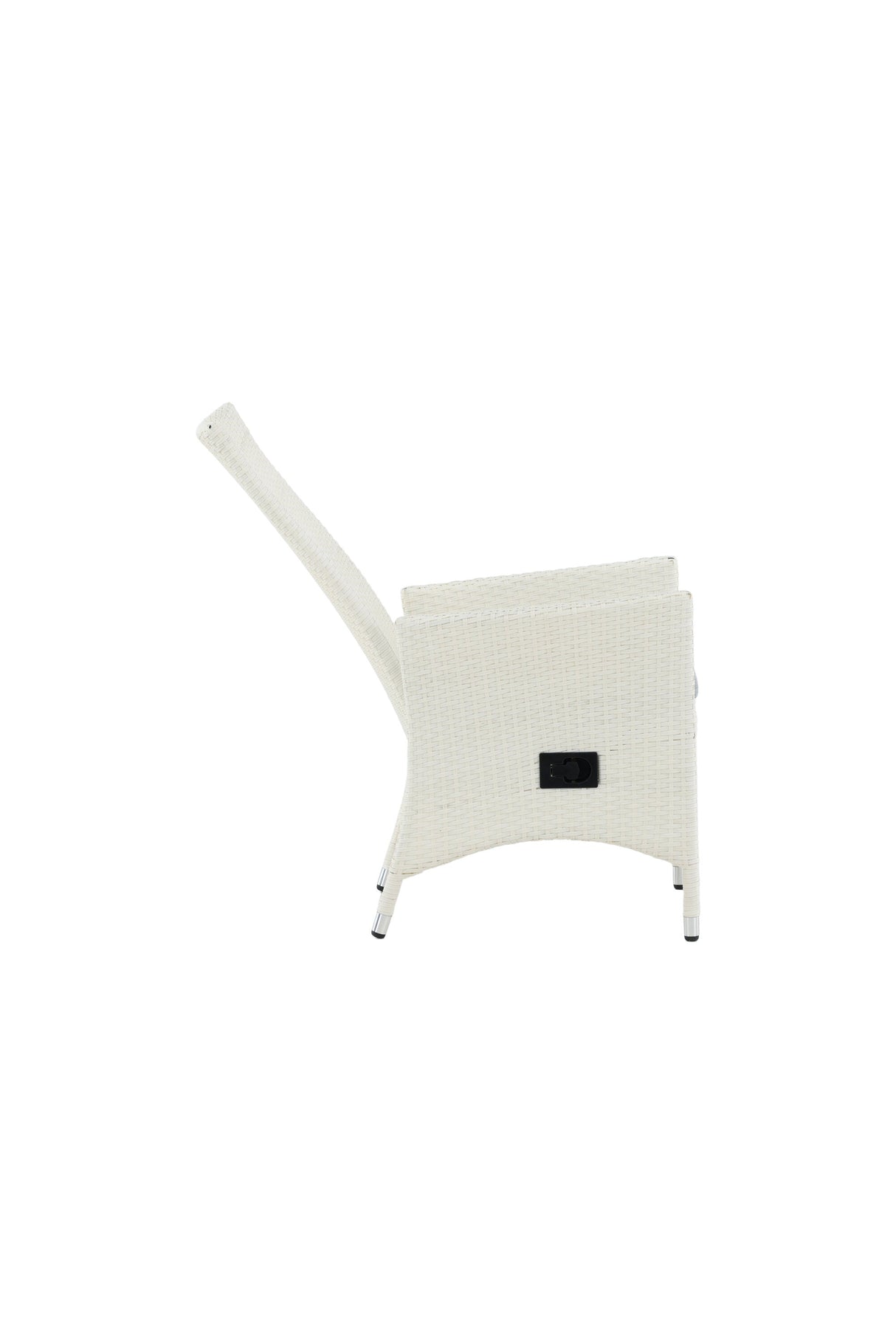 Padova Outdoor - Liegestuhl - weiß/Weidengeflecht - Outdoor - Liegestühle - ALVAHOME
