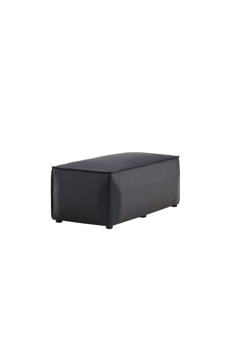 Palermo Pouf - schwarz/MDF - Ottomane / Poufs - ALVAHOME