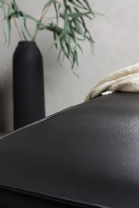Palermo Pouf - schwarz/MDF - Ottomane / Poufs - ALVAHOME