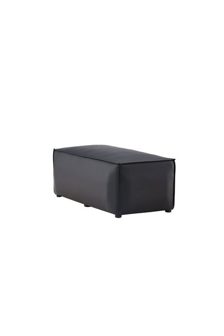 Palermo Pouf - schwarz/MDF - Ottomane / Poufs - ALVAHOME