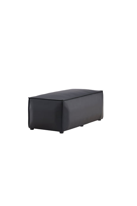 Palermo Pouf - schwarz/MDF - Ottomane / Poufs - ALVAHOME
