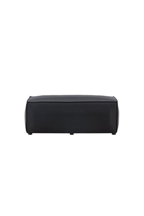 Palermo Pouf - schwarz/MDF - Ottomane / Poufs - ALVAHOME