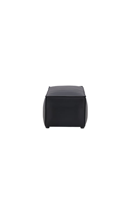 Palermo Pouf - schwarz/MDF - Ottomane / Poufs - ALVAHOME