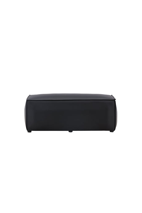 Palermo Pouf - schwarz/MDF - Ottomane / Poufs - ALVAHOME