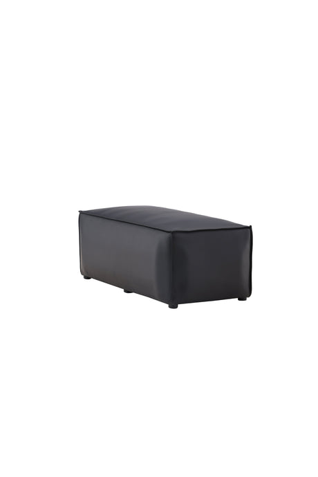 Palermo Pouf - schwarz/MDF - Ottomane / Poufs - ALVAHOME