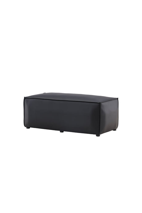 Palermo Pouf - schwarz/MDF - Ottomane / Poufs - ALVAHOME