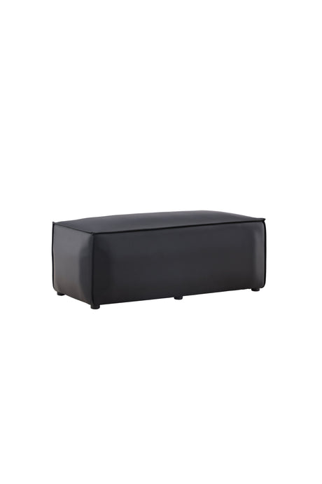 Palermo Pouf - schwarz/MDF - Ottomane / Poufs - ALVAHOME