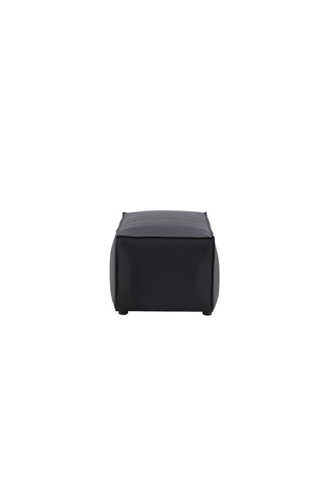 Palermo Pouf - schwarz/MDF - Ottomane / Poufs - ALVAHOME