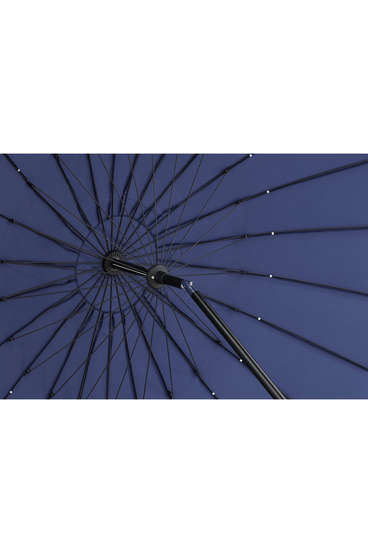 Palmetto Sonnenschirm - blau/Polyester - Sonnenschirme - ALVAHOME