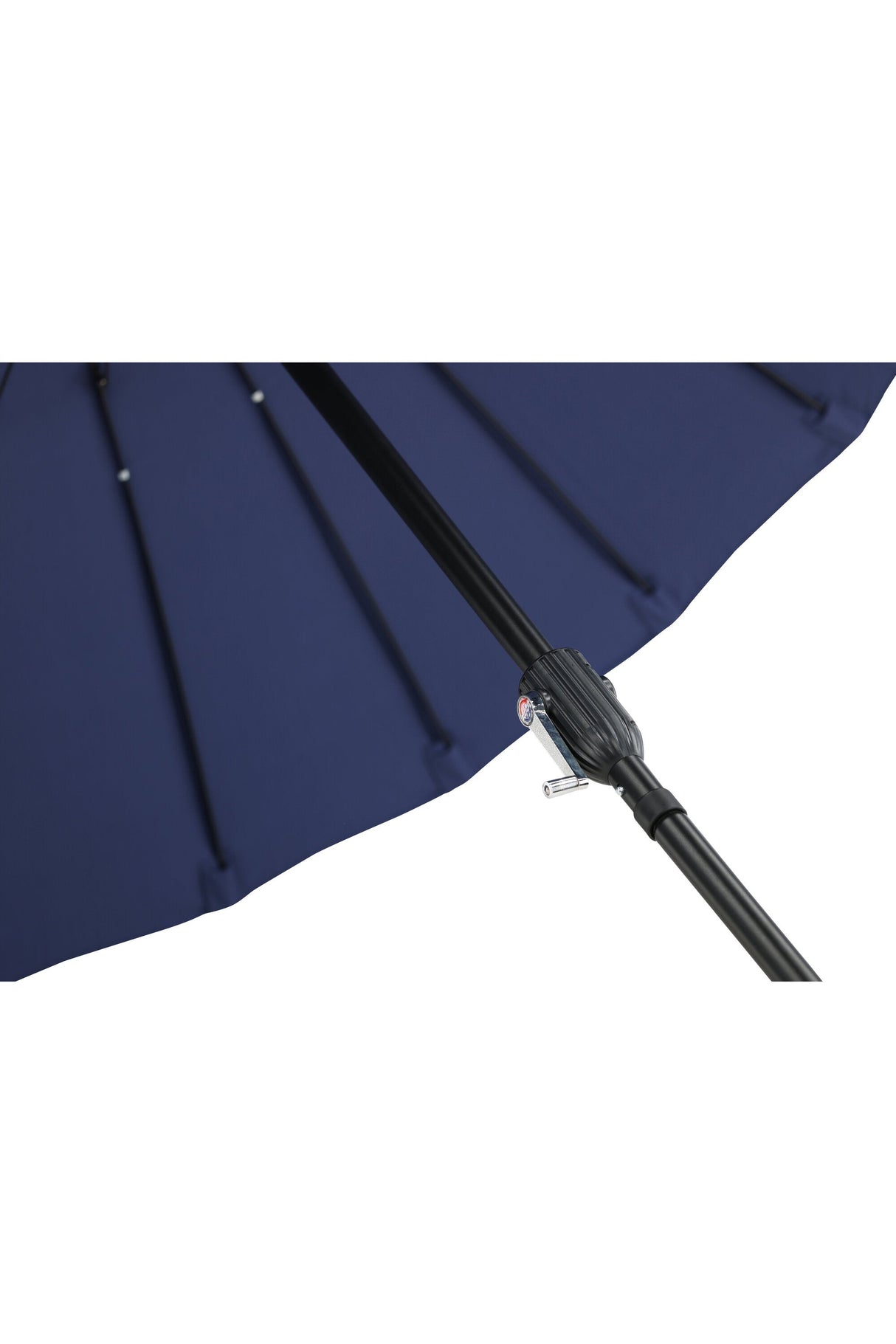 Palmetto Sonnenschirm - blau/Polyester - Sonnenschirme - ALVAHOME