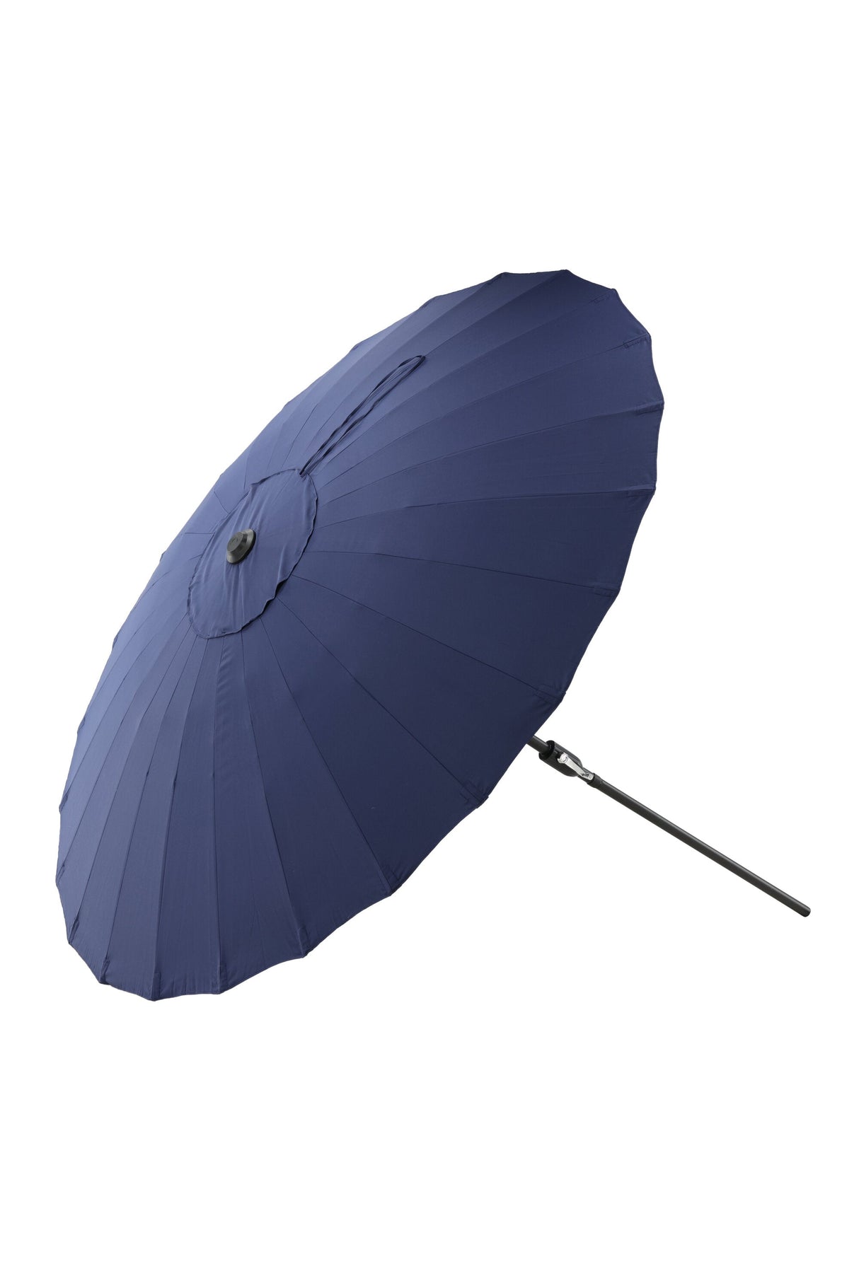 Palmetto Sonnenschirm - blau/Polyester - Sonnenschirme - ALVAHOME